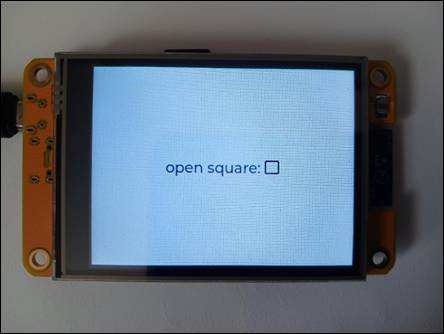 A rectangular device with a screen

AI-generated content may be incorrect.